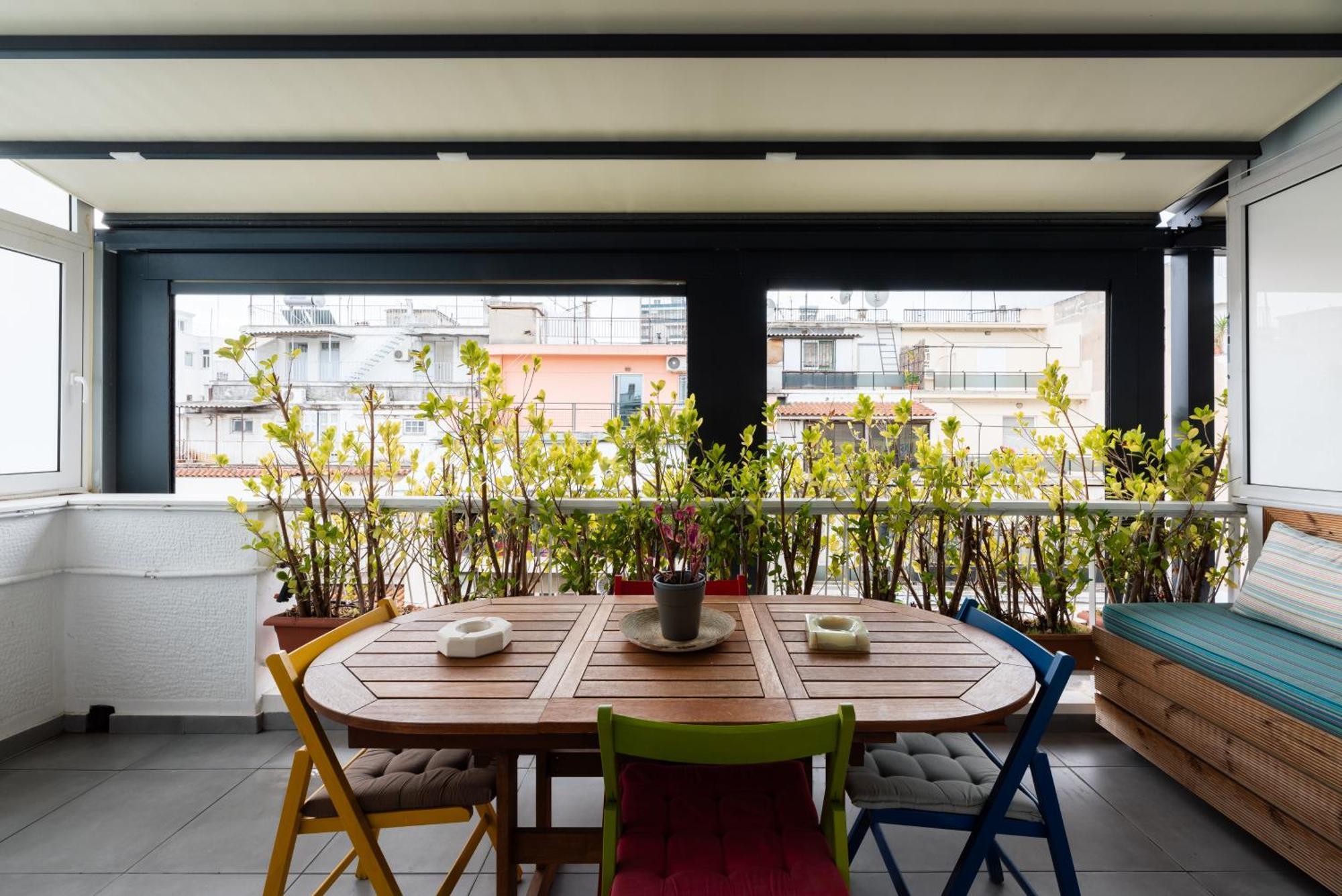 Modern Studio Apartment A Athens Luaran gambar