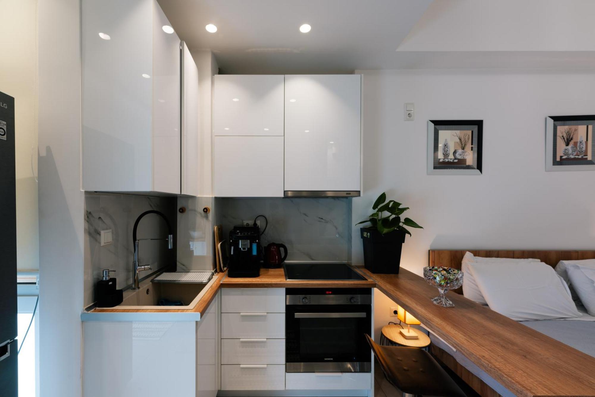 Modern Studio Apartment A Athens Luaran gambar